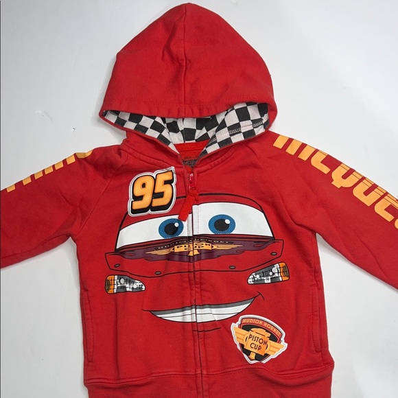 Disney Other - Disney Pixar Cars Red Hoodie